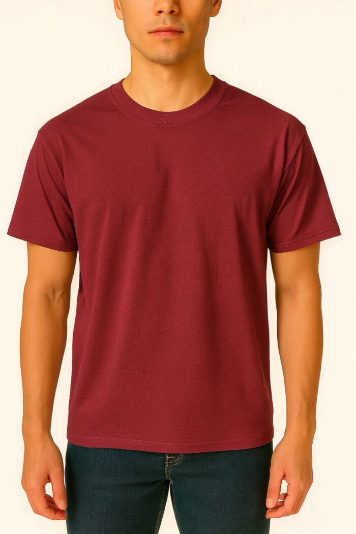 Men’s Classic Crew Neck T-Shirt – Alleson Athletic - Image 3